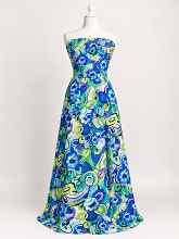 Italian Stretch Cotton Venosa Royal